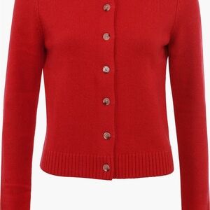 House of CB Vibrant Red Cardigan